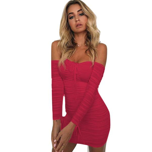 Sexy Club Mini Bandage Slim Party Dresses